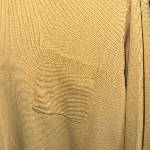 TalbotsYellow Knit Crew Neck Sweater - Picture 2 of 5